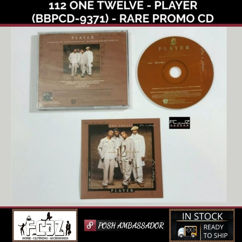 112 ONE TWELVE - PLAYER - (BBPCD-9371) RARE PROMO CD - ON HAND